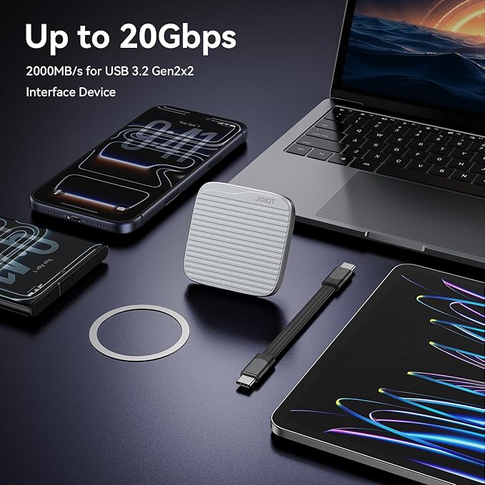 512G External SSD Magnetic Portable SSD USB 3.2 Gen 2x2 up to 2000MB/s 4K 120 - Image 6
