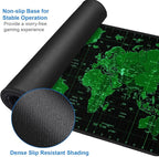 Large Gaming Mouse Pad, 31.5x15.7 inch Large Extended Computer Keyboard Mouse - Image 4