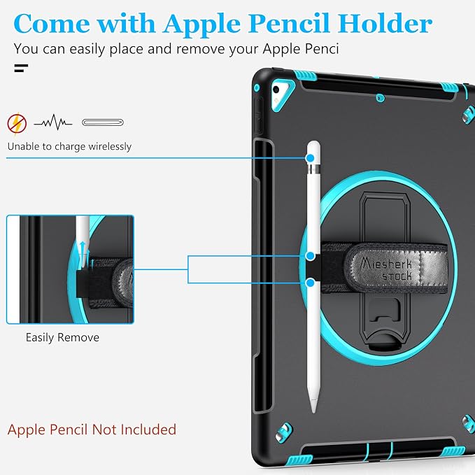 Case for iPad Pro 12.9 2nd Generation 2017& 2015 1st Generation, Heavy Duty - Image 8