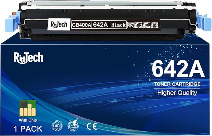 642A Black Toner Cartridge, Compatible by RitoTech