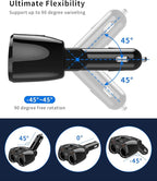 Cigarette Lighter Splitter, SUPERONE 180W 2-Socket Cigarette Lighter Adapter - Image 5