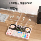 MAONO Podcast Equipment Bundle: Audio Interface mixer - Image 6