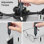 STREBITO Mini Electric Screwdriver Set, 70 in 1 Small Electric Screwdriver - Image 3