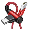AINOPE USB C Fast Charging Cable 3.1A Right Angle 10ft/3m USB to USB C Cable by AINOPE10yearsforphoneaccessories