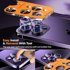 Camera Lens Protector for iPhone 16 Pro Max/16 Pro/15 Pro Max/15 Pro/14 Pro - Image 6