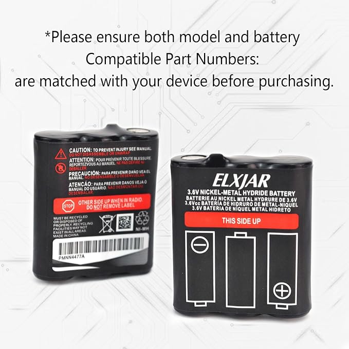 3.6V 800mAh Ni-MH Battery Replacement - Image 5