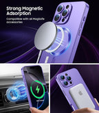 Magnetic for iPhone 16 Pro Case Slim Soft Silicone Bumper Shockproof Metallic - Image 3