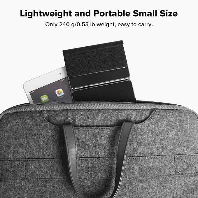 DeLUX Foldable Keyboard with Touchpad and Numeric Keypad, 2.4G Wireless and - Image 6