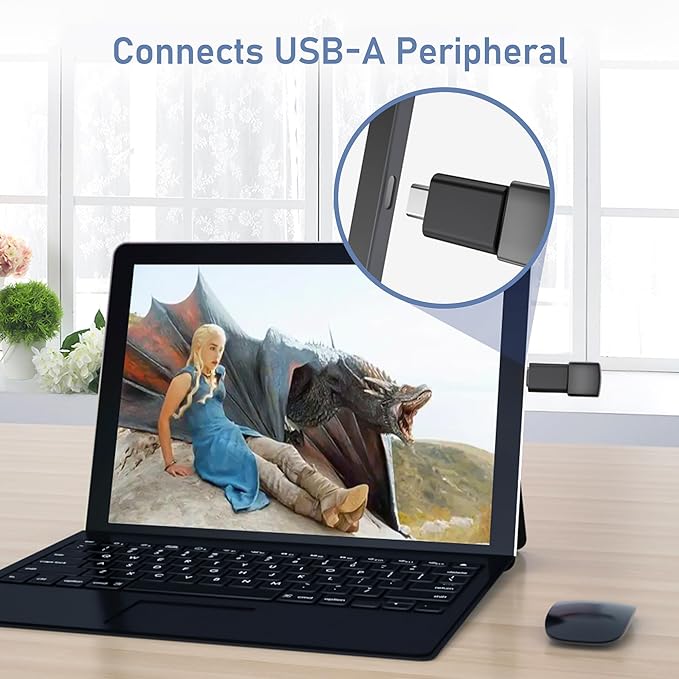 Basesailor USB C to USB Adapter 3Pack, USB C Male to USB A 3.0 Female Adapter - Image 5