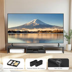 OPNICE Desk Organizers and Accessories, Dual Monitor Stand Riser - Image 8