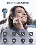 KTGEE Wireless Earbuds Bluetooth 5.3 Headphones, 40Hrs Playback Stereo Ear Buds - Image 5