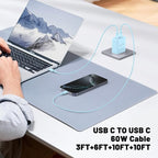 iPhone 16 15 Pro Max Charger Fast Charging, 45W Dual Port USB C Fast Charger - Image 5