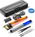Rechargeable Soldering iron Kit, 1000mah USB Wireless Electric Soldering by YLMIJFE
