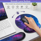 Mouse Pad with Wrist Rest Set, 3-in-1 Wrist Support Mousepad Set, Gaming Mat - Image 4