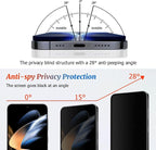 2 Pack Galaxy S22+/S23 Plus Matte Anti spy Privacy Screen Protector, 9H - Image 2