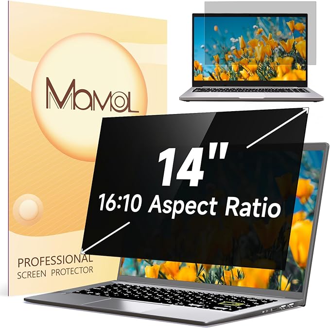 Mamol Laptop Privacy Screen 14 Inch by Mamol