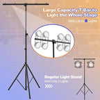S AFSTAR DJ Light Stand, 14 FT Heavy Duty Metal Lighting Truss System - Image 5