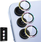 for Samsung Galaxy A16 Camera Lens Protector, Individual Metal Ring Tempered by Btscase