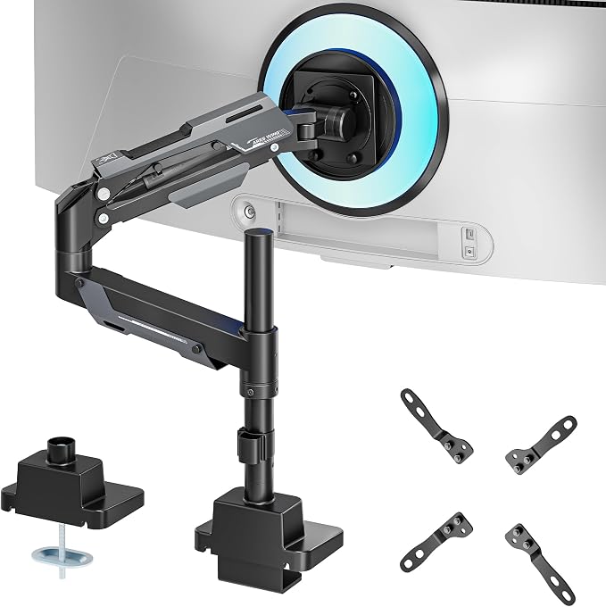 ARES WING Single Monitor Mount, Ultrawide Monitor Arm - Image 8
