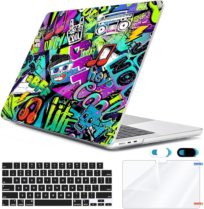 Compatible with MacBook Air 13 inch Case 2025 2024-2022 M4 A3240 M3 A3113 M2 by HOHAIYOO