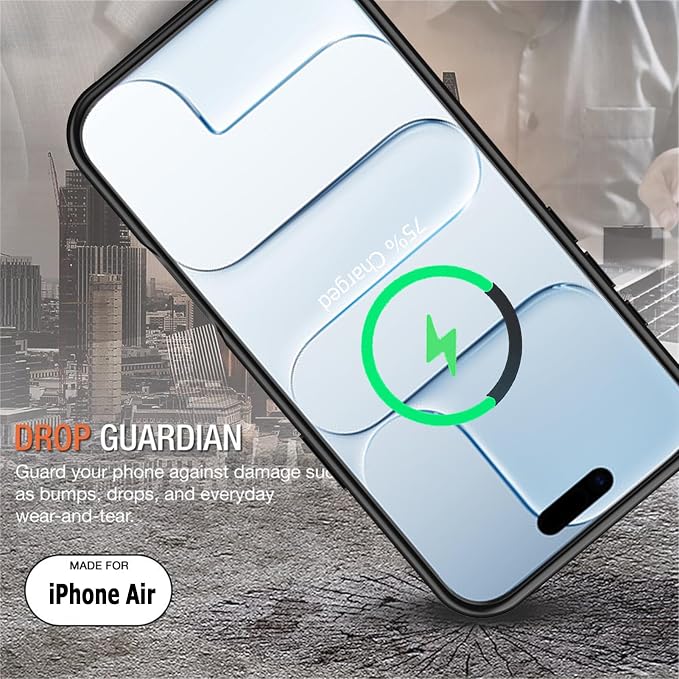 Battery Case for iPhone Air, Upgraded 12000mAh Rechargeable Portable Charging - Image 5
