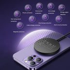 Magnetic Wireless Charger for iPhone 16/16 Pro/16 Plus/16 Pro Max, FDGAO 2 in 1 - Image 7