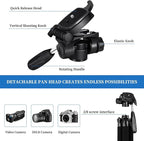 JOILCAN Tripod Camera Tripods, Heavy Duty Tripod Stand, Professional Travel - Image 4