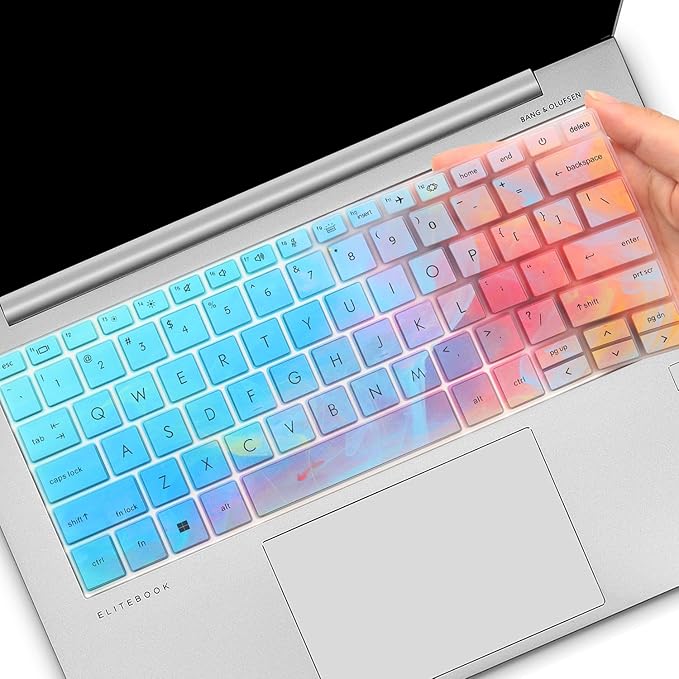 Colorful Keyboard Cover for HP EliteBook 830 835 840 845 1040 G9 G10 2024 2023 by MUBUY