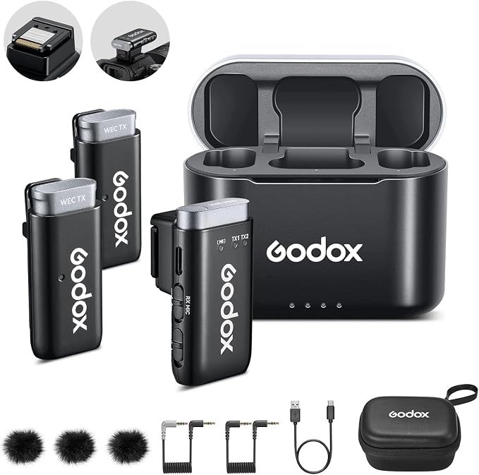 GODOX WEC KIT2 Wireless Microphone by GODOX
