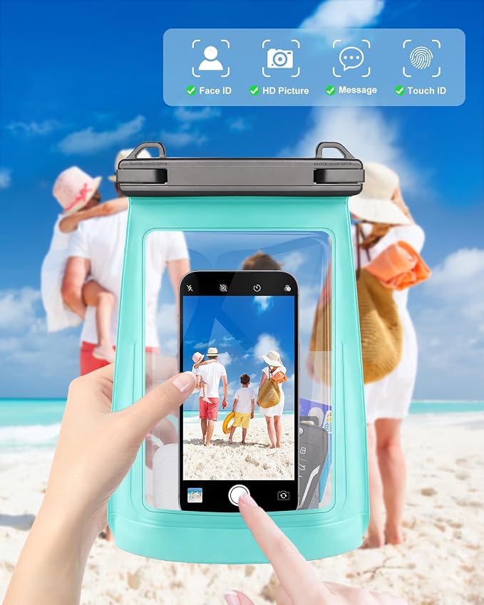 2L Waterproof Phone Pouch for iPhone 16 15 14 11 Pro Max & Galaxy S24 S21 - Image 4