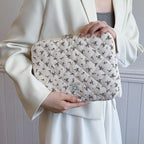 Puffy Laptop Sleeve 13-15.6 Inch Cute Quilted Laptop Protective Case Padded - Image 2