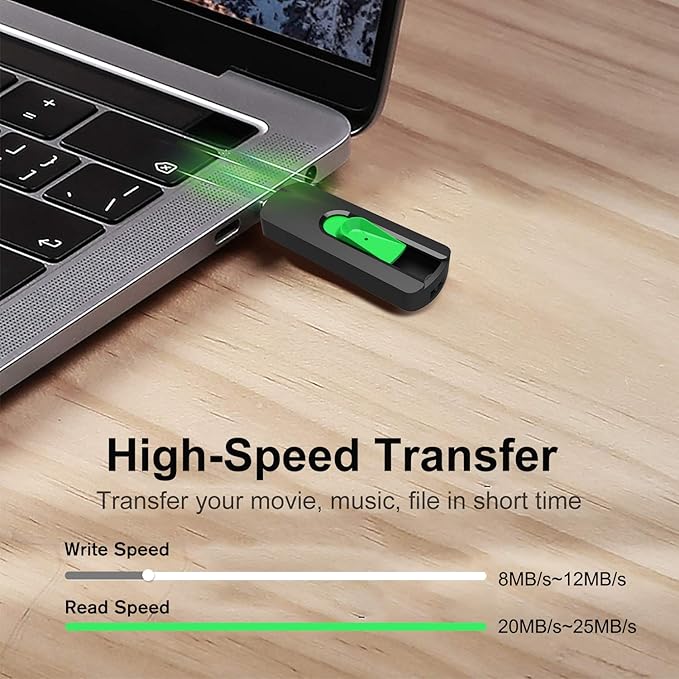 128GB Flash Drive Aiibe USB Flash Drive 128 GB Thumb Drive USB 2.0 Memory Stick - Image 6