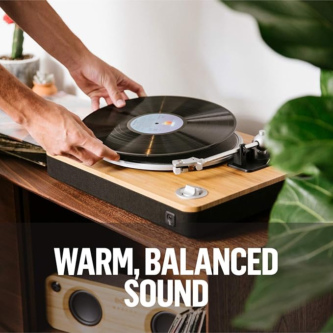 House of Marley Stir It Up Turntable, Vinyl Record Player - Image 5