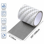 Extra Wide 4” X 197” Window Screen Repair Tape Kit, Strong Adhesive Fiberglass - Image 2