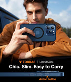 TORRAS Magnetic for iPhone 15 Pro Case, Compatible - Image 6