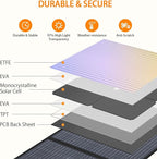 GRECELL 200W Portable Solar Panel - Image 4