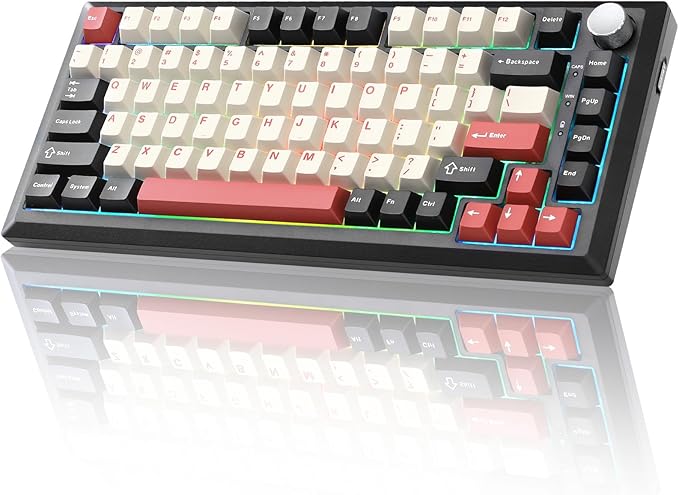 Y75 Wireless Mechanical Keyboard, 75% Hot Swappable Custom Keyboard by MIKIBY