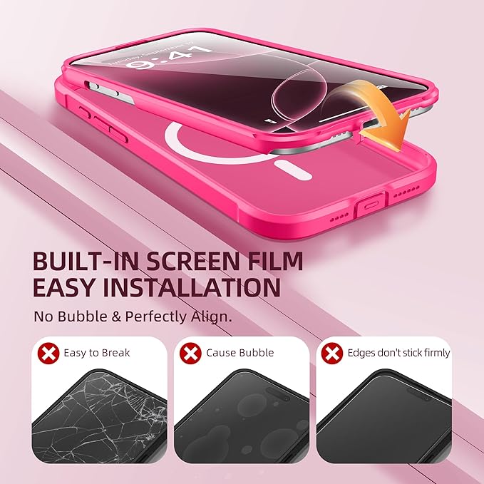 BERFY Magnetic for iPhone 16 Pro Max Case, Compatible - Image 5