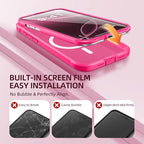 BERFY Magnetic for iPhone 16 Pro Max Case, Compatible - Image 5
