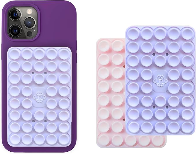Silicone Double-Sided Suction Phone Grip Detachable Mount by DreamsLink