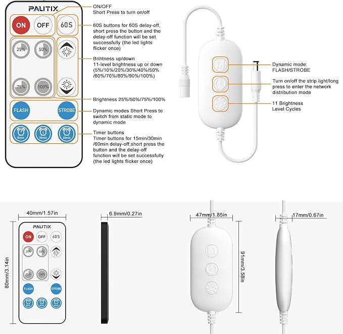PAUTIX 2-Way RF WiFi Smart Remote Dimmer - Image 4