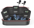 SYNCO Wireless Lavalier Mic System, G2 PRO Dual Channel 656FT Transmission by SYNCO