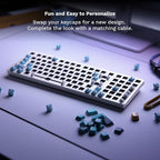 Glorious GMMK 2 Small Gaming Keyboard Base- Barebones Kit- TKL Hot Swappable - Image 5