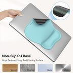 TECKNET Gel Mouse Pad with Wrist Rest, Ergonomic Office Mousepad with Wrist - Image 5