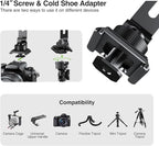 elitehood Aluminum Tripod Phone Mount Adapter - Image 3