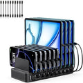 USB C Charging Station for Multiple Devices, 10-Port 100W Charging Dock by nongxiang