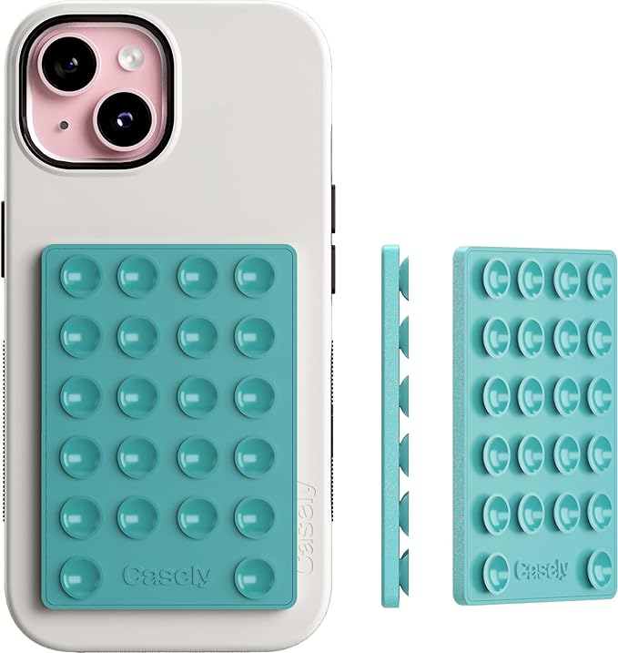 Casely Grippy Aquamarine MagSafe Compatible Cell Phone Mount Silicone Suction - Image 5