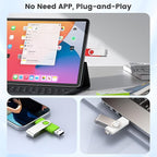 Customizable 4GB Flash Drive 10 Pack, ABLAZE Dual USB 2.0+ Type C Thumb Drives - Image 7