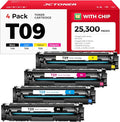 T09 Toner Cartridge Set 4-Pack by JCTONER