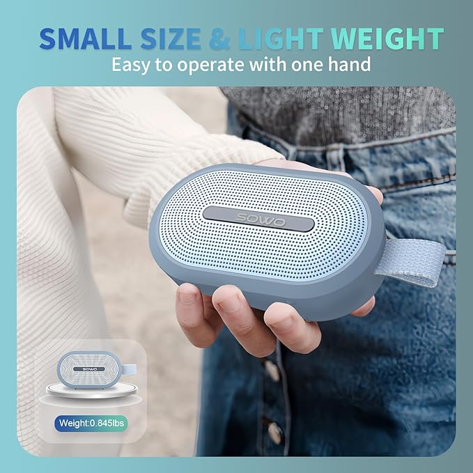 SOWO Wireless Portable Small Speaker, Ultra Magnetic Bluetooth Speaker - Image 3